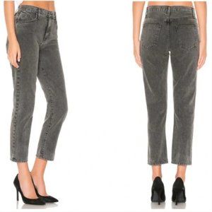 Current/Elliott Grey The Vintage Cropped Slim in Faulkner Size 27